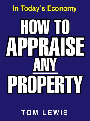 cover image of How to Appraise Any Property